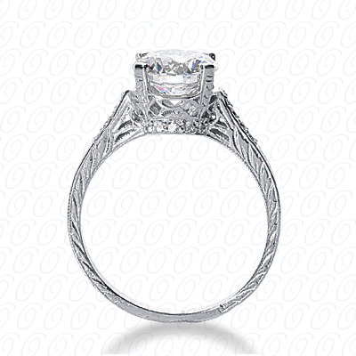 14KP FANCY 0.14 CT. ENGAGEMENT RINGS