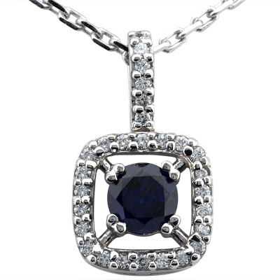 14KT  Color Stones 0.17 CT. PENDANTS