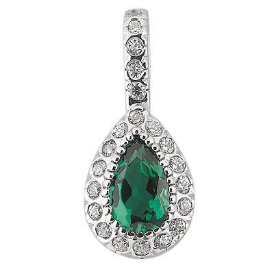 14KT  Color Stones 0.28 CT. PENDANTS