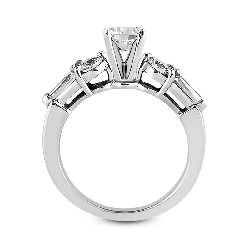 14KT FANCY 0.48 ENGAGEMENT RINGS