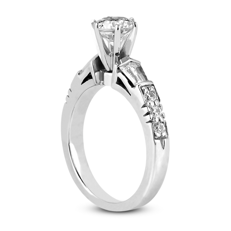 14KT FANCY 0.32 ENGAGEMENT RINGS