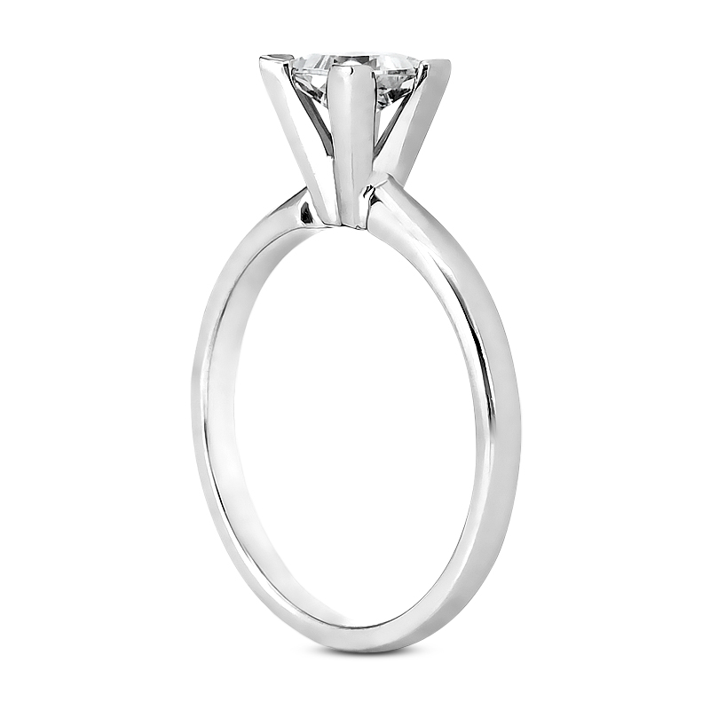 14KT Princess 0.00 CT. SOLITAIRES