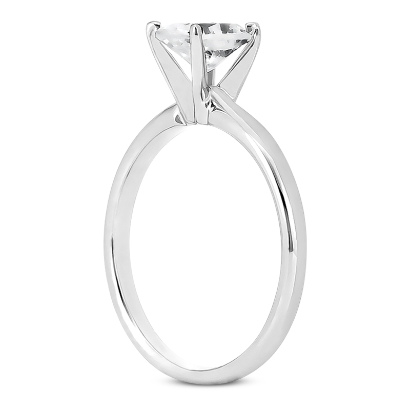 14KT Oval 0.00 CT. SOLITAIRES