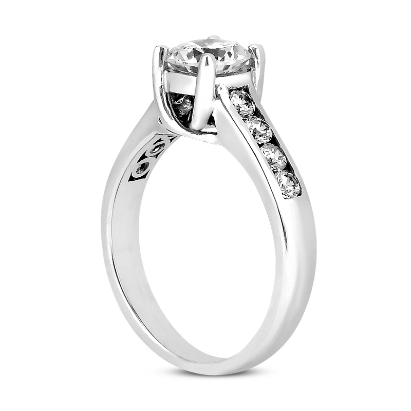 14KT FANCY 0.30 ENGAGEMENT RINGS