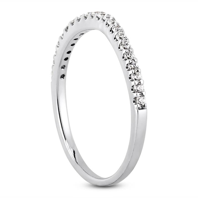 14KT DIAMOND BANDS 0.21 WEDDING BANDS