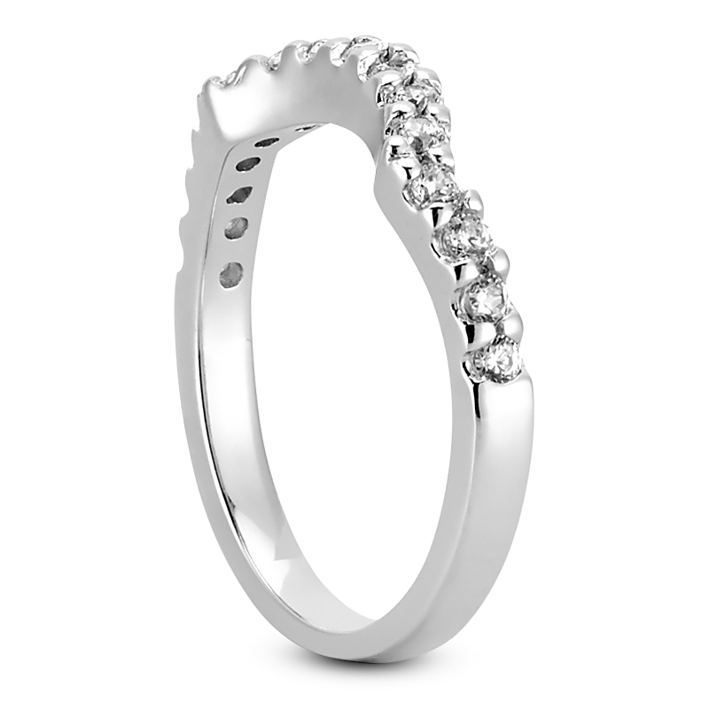 14KT DIAMOND BANDS 0.22 WEDDING BANDS