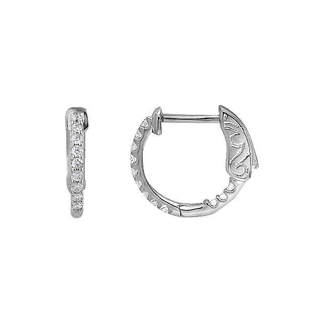 Inside/Outside Hoop Earrings