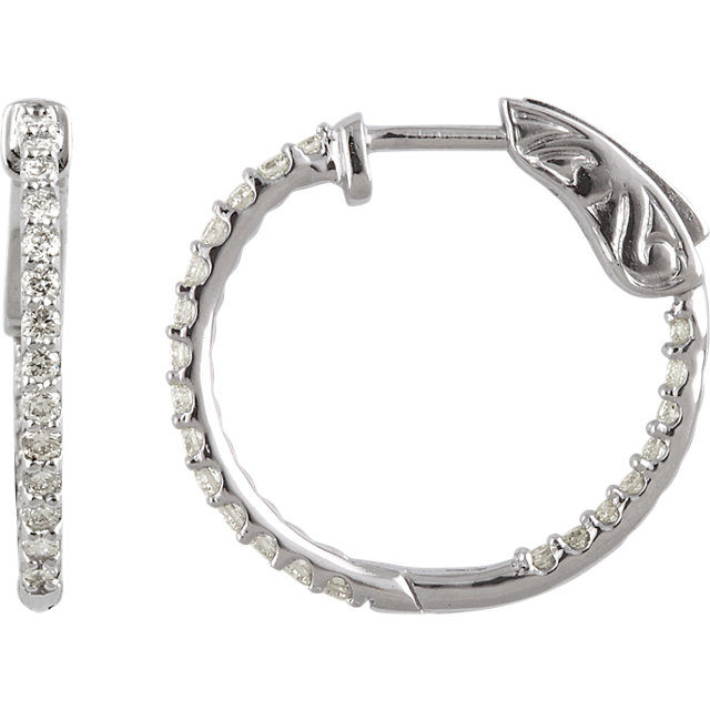 Inside/Outside Hoop Earrings