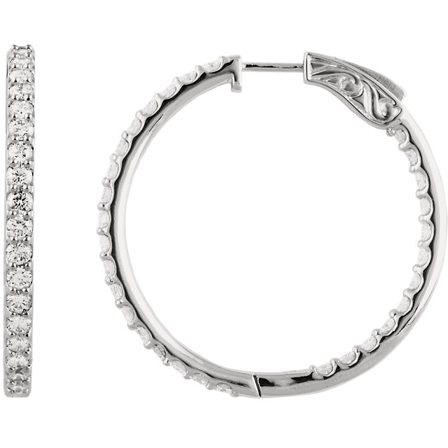 Inside/Outside Hoop Earrings