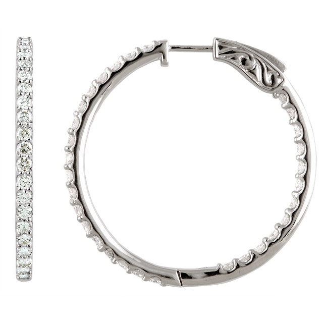 Inside/Outside Hoop Earrings