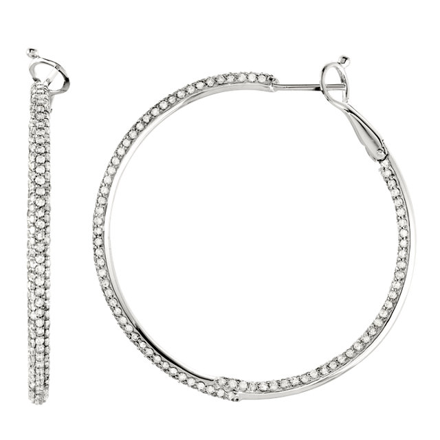 Inside/Outside Hoop Earrings