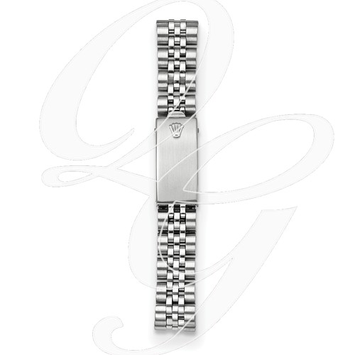 Certified Pre-owned Rolex Steel/18kw Bezel, Ladies Diamond Black Watch