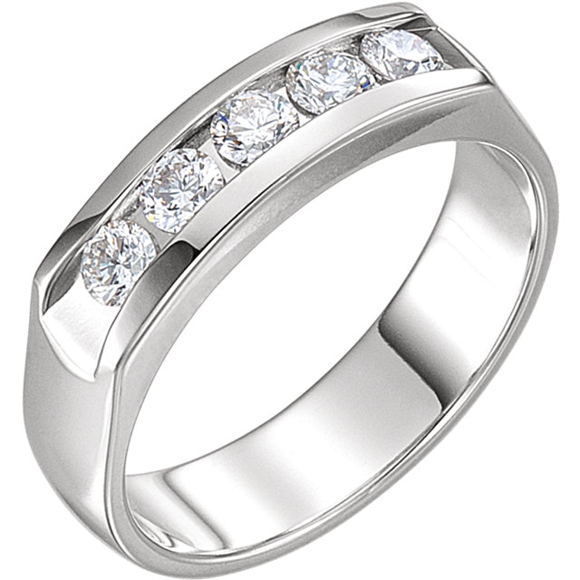 Men'S Five-Stone Band