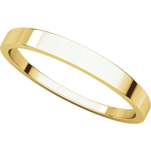 Flat Tapered Bands