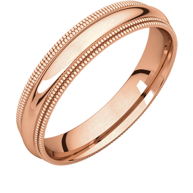 Double Milgrain Comfort Fit Bands