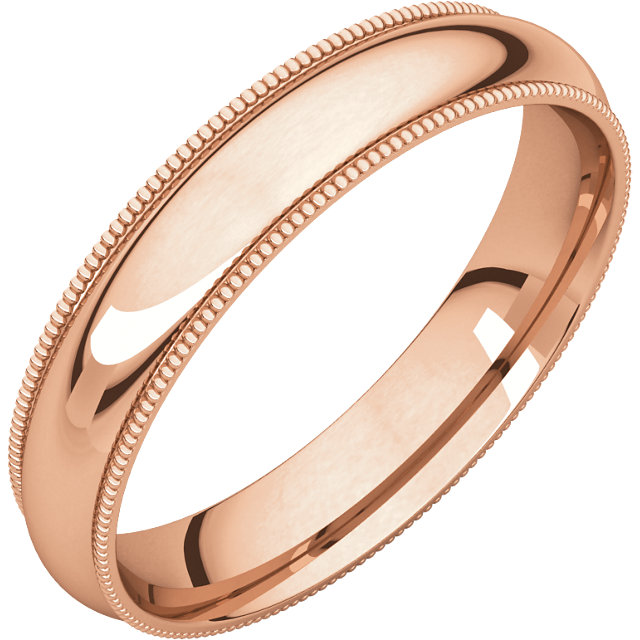 Milgrain Comfort Fit Bands