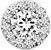 14kt White 2 3/8 CTW Diamond Fantasy Earrings